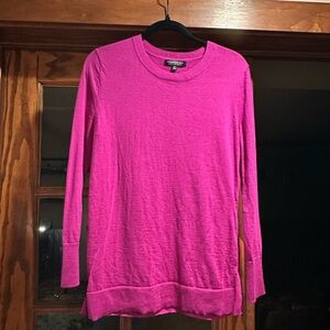 Banana Republic Merino Wool Women's Pink Sweater Top